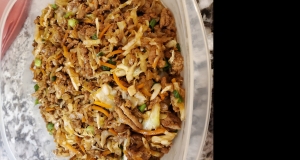 Keto Beef Egg Roll Slaw