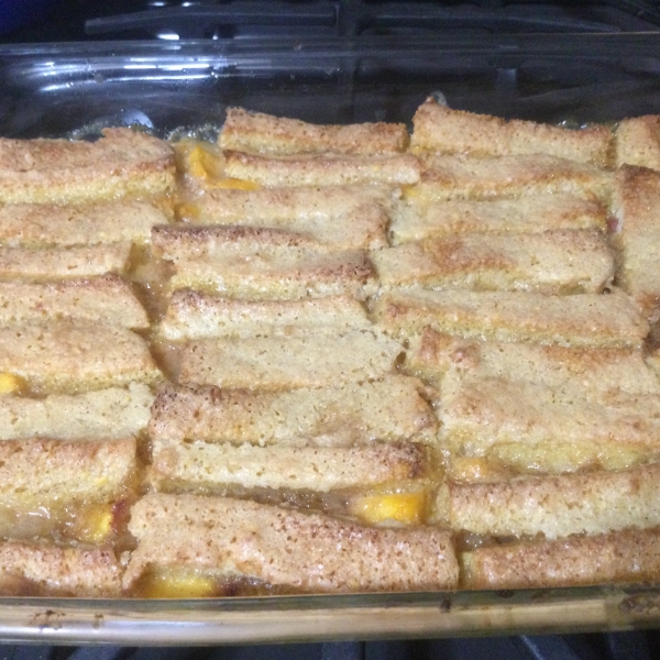Easy Fresh Peach Cobbler