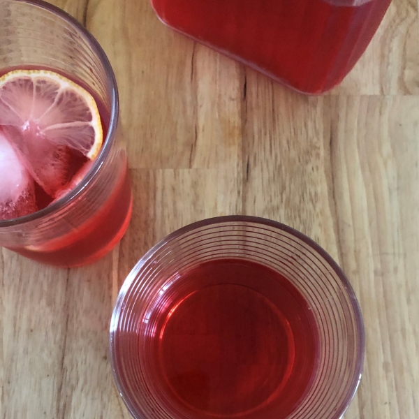Karkadeh (Egyptian Hibiscus Iced Tea)