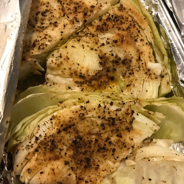 Summer Grilled Cabbage