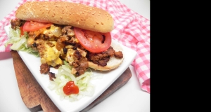 Spicy Chopped Cheese Sandwich