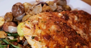 Almond Herb-Crusted Trout for Two