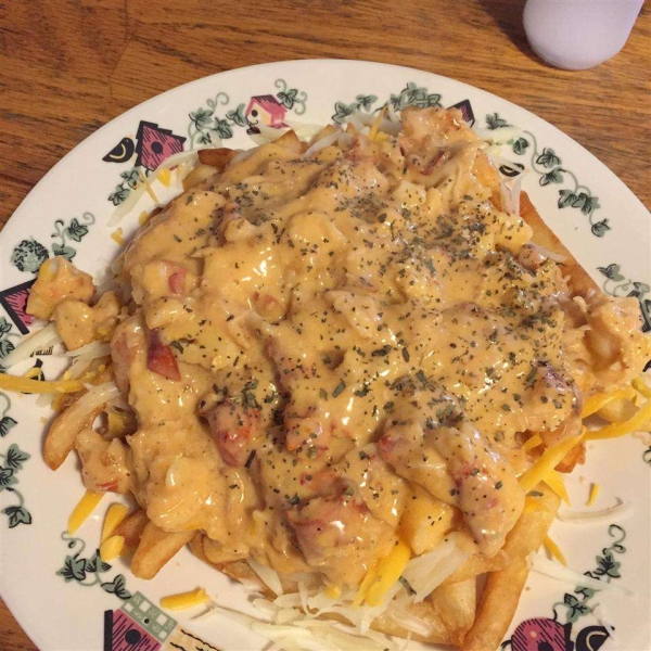 Creamed Hot Lobster Sandwich or Lobster Poutine