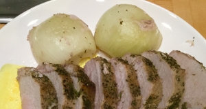 Schweineruckbraten (Microwave Loin of Pork)