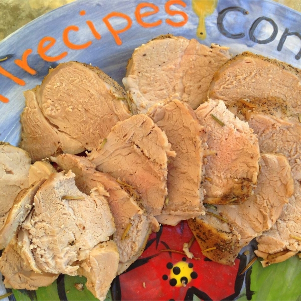 Schweineruckbraten (Microwave Loin of Pork)