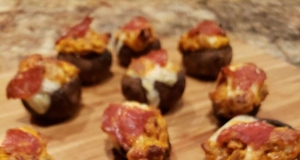 Pizza-Stuffed Mushrooms