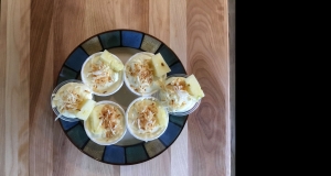 Pina Colada Pudding Shots!