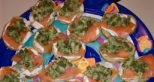 Smoked Salmon Canapes
