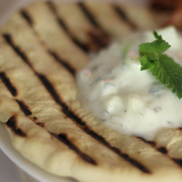 Easy Raita with Mint and Cilantro