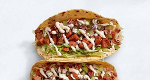 Buffalo Bleu Chicken Tacos