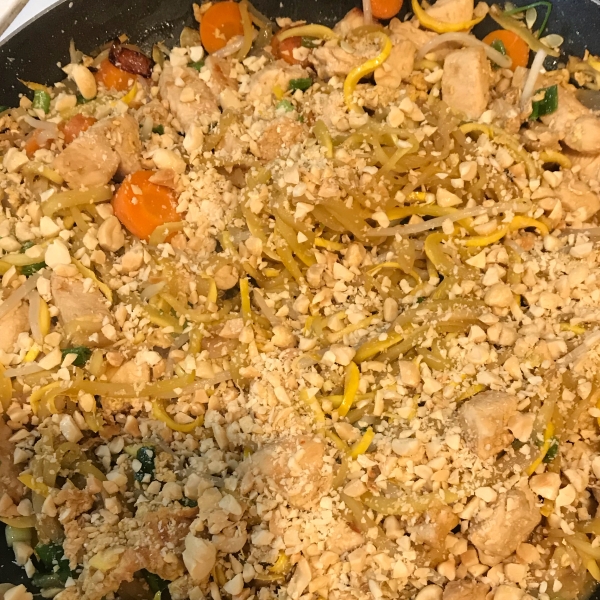 Zucchini Noodles Pad Thai