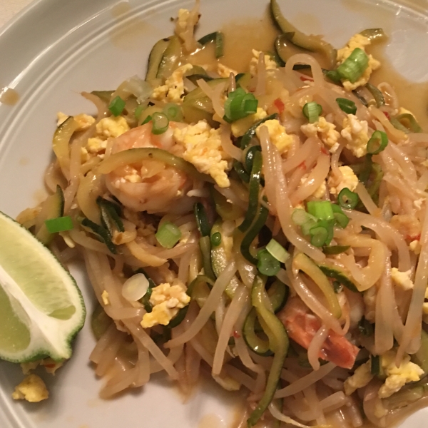 Zucchini Noodles Pad Thai