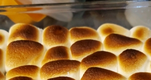 Roasted Marshmallow Peaches