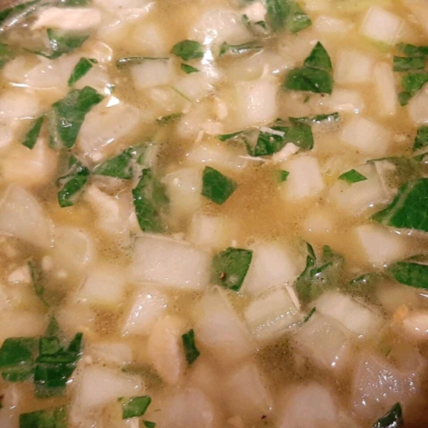 Chicken Bok Choy Soup