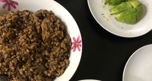 Barley and Mushrooms with Beans