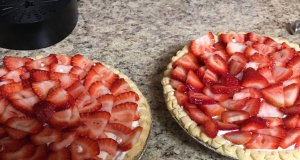 Deni's Strawberry Cheese Pie