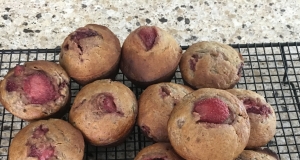 Strawberry Rhubarb Muffins