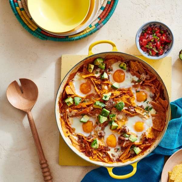 Chilaquiles Breakfast Casserole