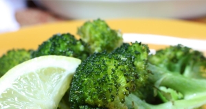 Broccoli in Roast Chicken Drippings