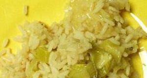 Swiss Rice and Leeks