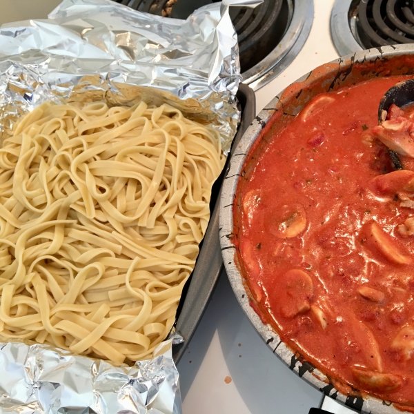 Penne with Pink Vodka Sauce