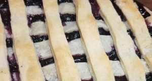 Mom's Blueberry Pie