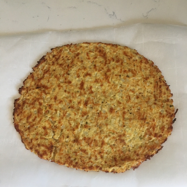 Cheesy Cauliflower Pizza Crust