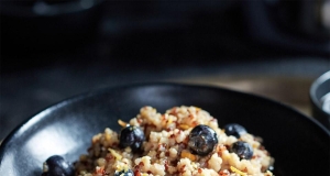 Blueberry Lemon Sprouted Rice and Quinoa Cereal