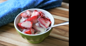 2-Ingredient Fresas con Leche