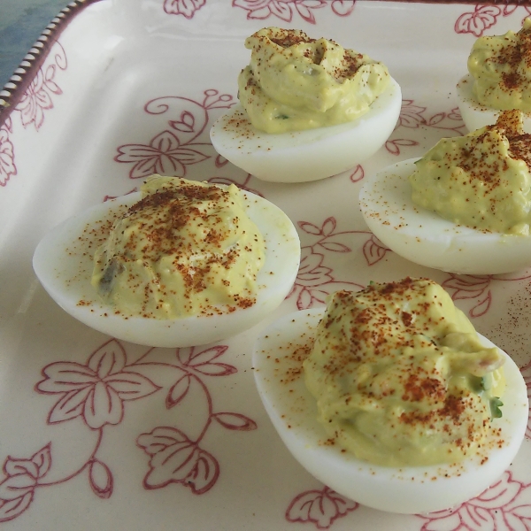 Deviled Eggs - Mexican Devils!