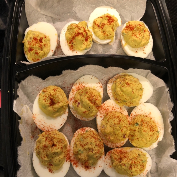 Deviled Eggs - Mexican Devils!