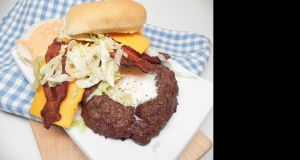 Egg-in-a-Hole Bacon Cheeseburgers