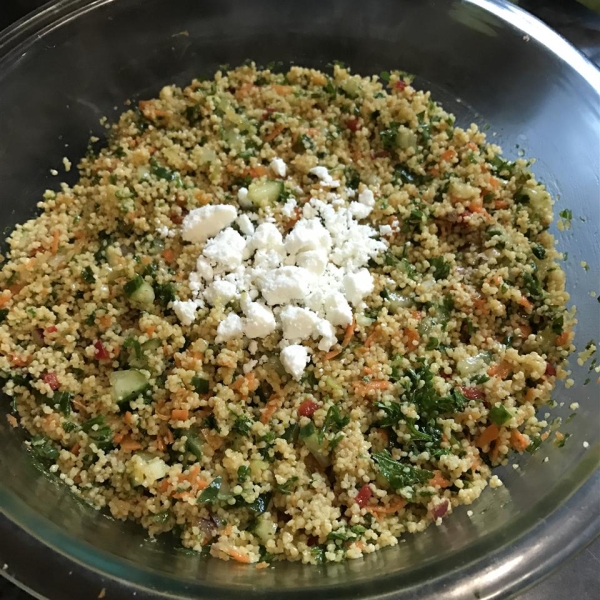 Savory Couscous Tabbouleh