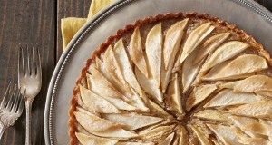 Pear and Hazelnut Frangipane Tart