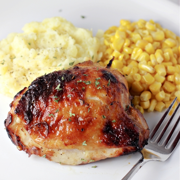 Honey-Dijon Chicken Thighs