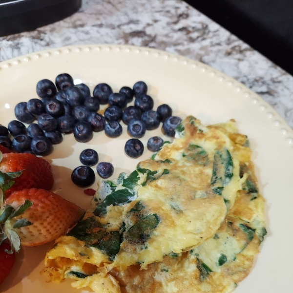 Baby Spinach Omelet