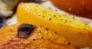 Peach and Goat Cheese Tartine