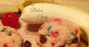 Banana Split-Flavored Funfetti Cookies