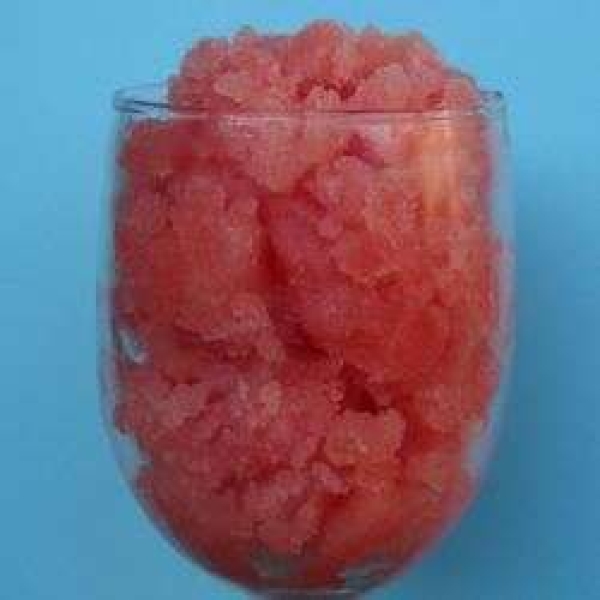 Watermelon Granita with Champagne
