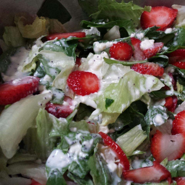 Strawberry Romaine Salad