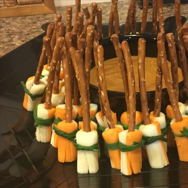 Pretzel Broomstick