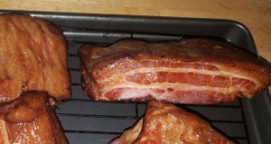 Smoked Maple Syrup Bacon
