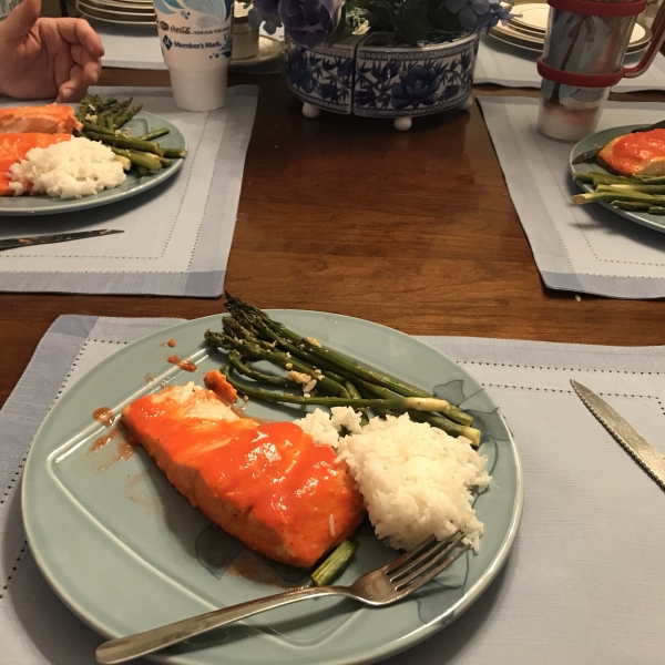 Salmon with Mango and Lime