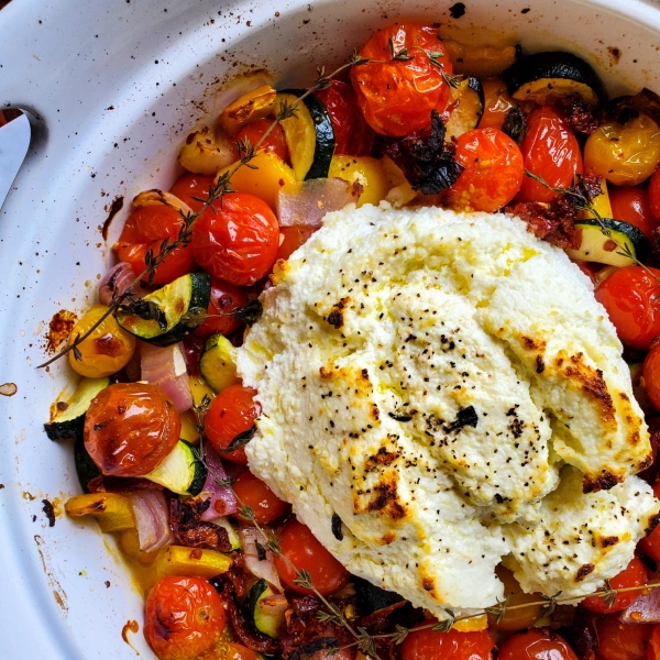 Baked Ricotta Orecchiette