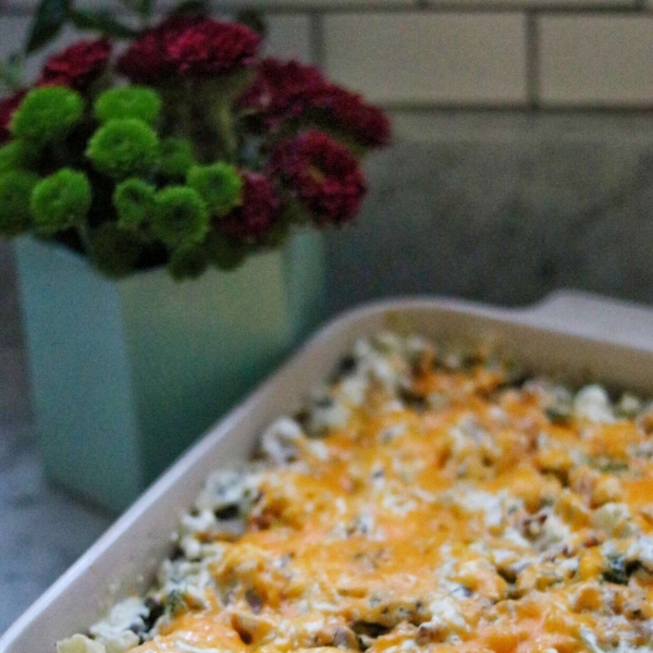Keto Creamy Chicken and Vegetable Bake