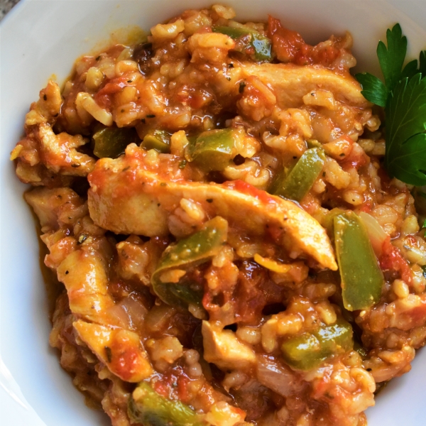 Chicken Cacciatore with Rice