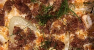 Fennel and Sausage Pizza