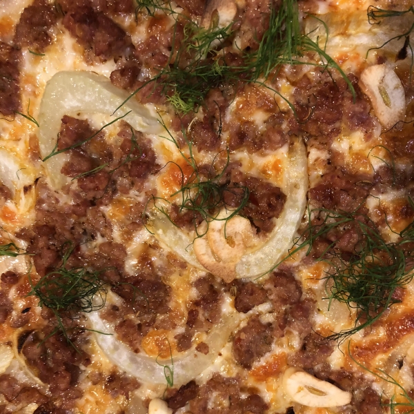 Fennel and Sausage Pizza