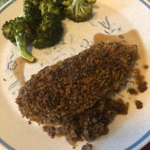 Crispy Garlic Breadcrumb Chicken