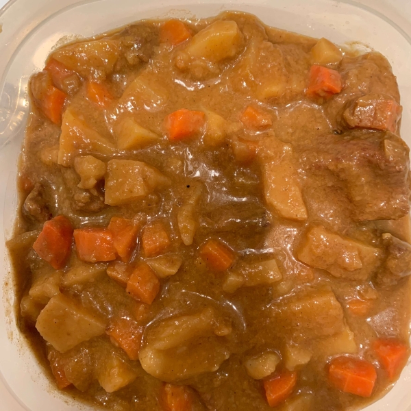 Molasses-Beef Curry